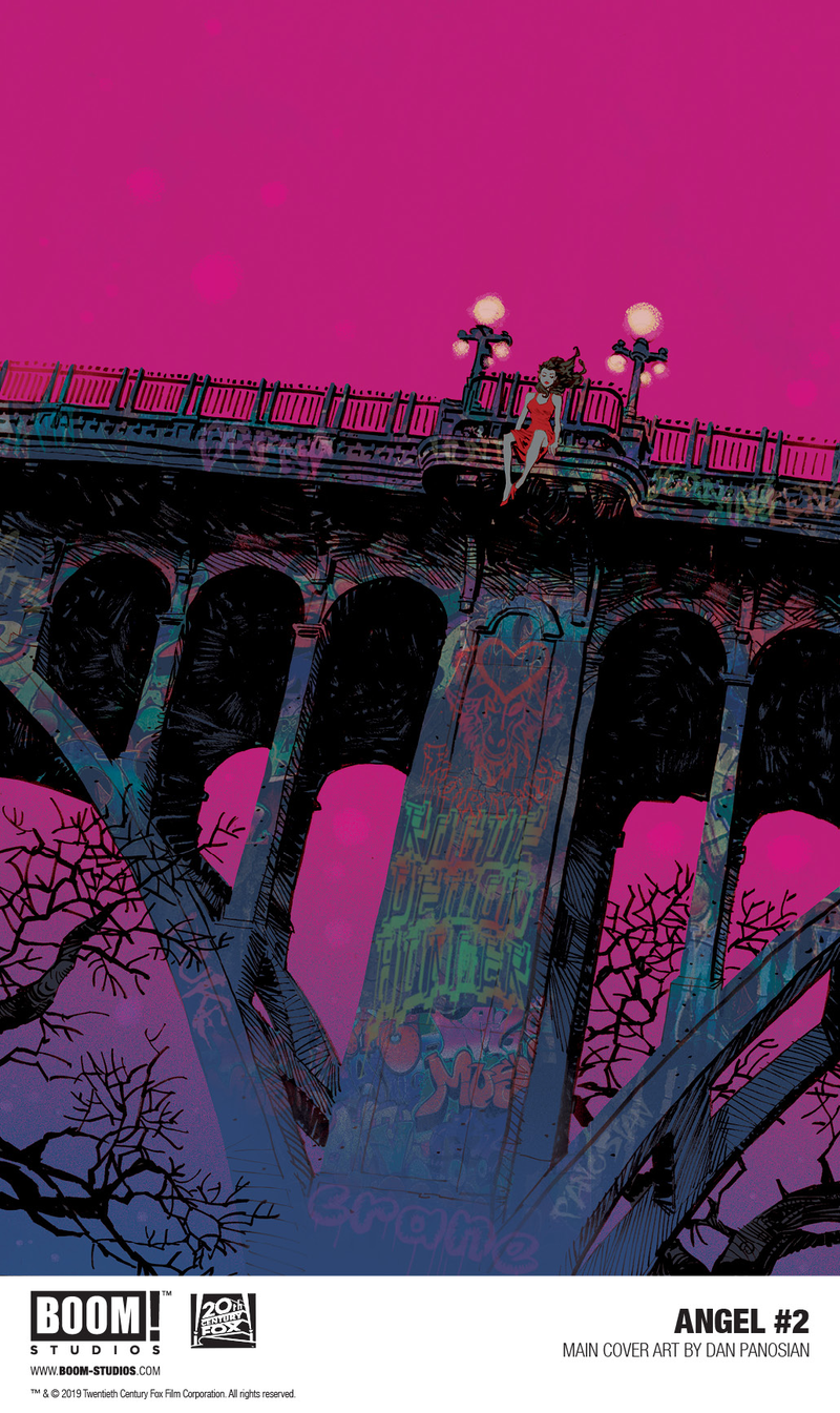 The full cover for Angel #2.